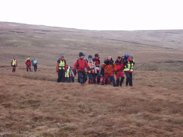 North pennine 
Search group on fell