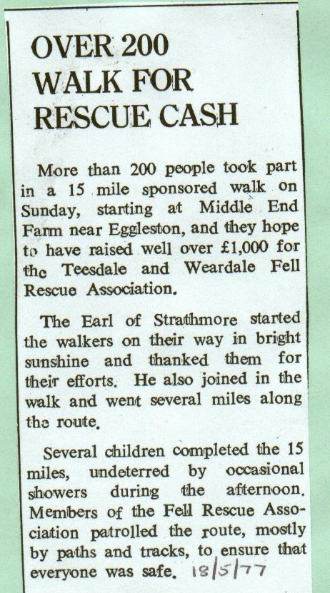  Over 200 walk for rescue cash

fundraising, sponsored walk